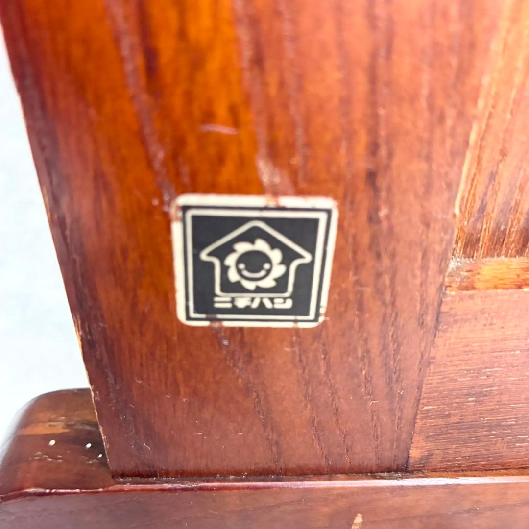 キャビネット　昭和レトロ　ニチハン　電話台　飾り棚　収納棚　アンティーク　ラック