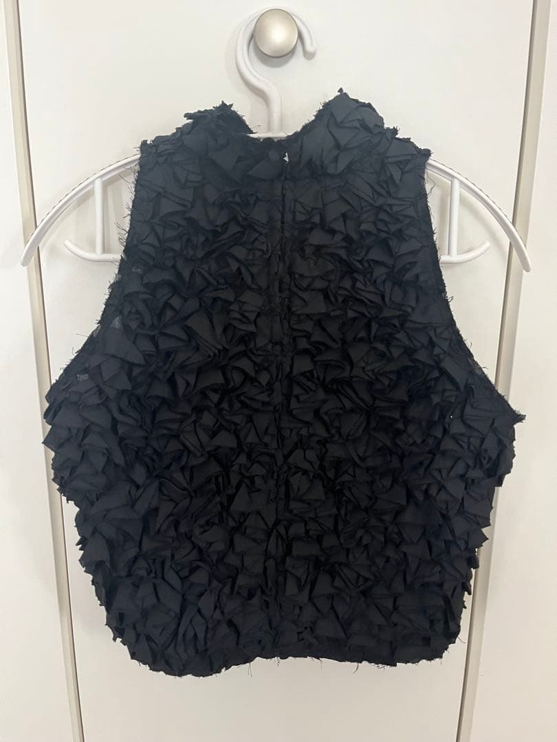 ♡完売anuans♡パティキュラーブラウス♡Mサイズ♡ブラック♡