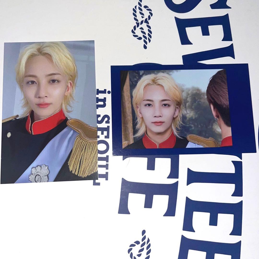 ジョンハン トレカ 軍服 SEVENTEEN ソウル カフェ