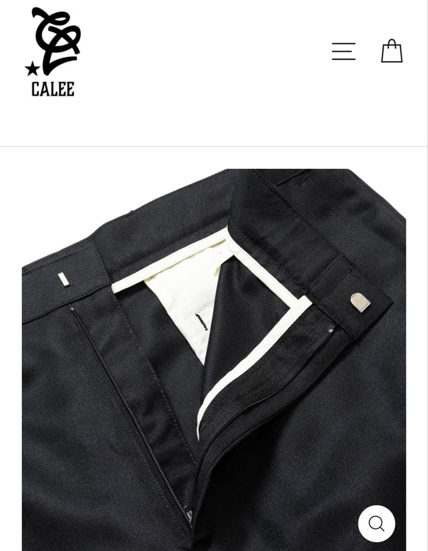 パンツ CALEE VINTAGE REPRODUCT ACTION SLACKS