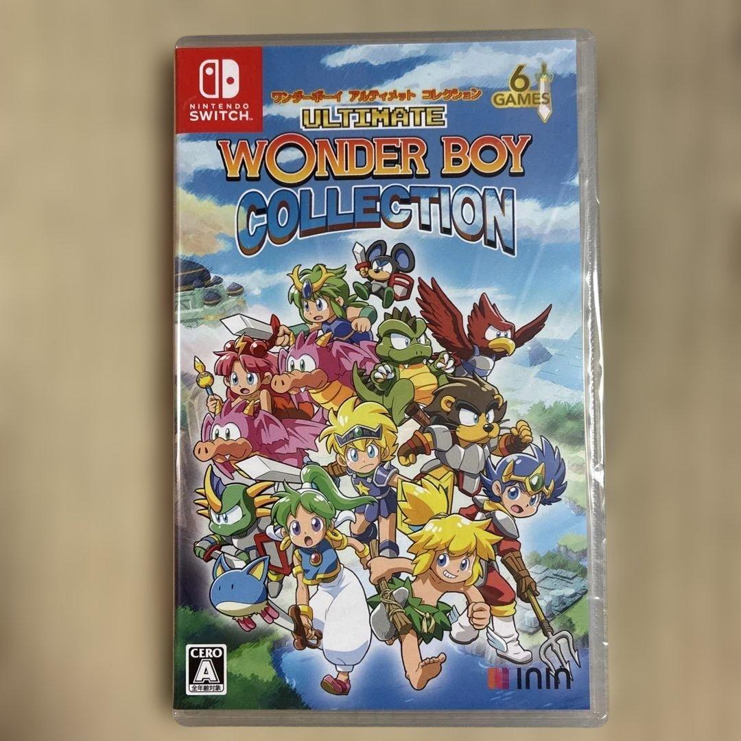 【新品・希少品】ワンダーボーイ アルティメット コレクション Switch版