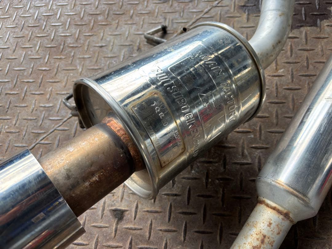 ア*ゲ様 希少！日産 ジューク ニスモ NF15 フジツボマフラー CVT MR