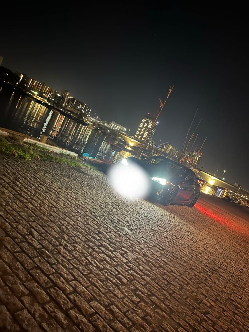 86 ZN6 社外ヘッドライト イカリング