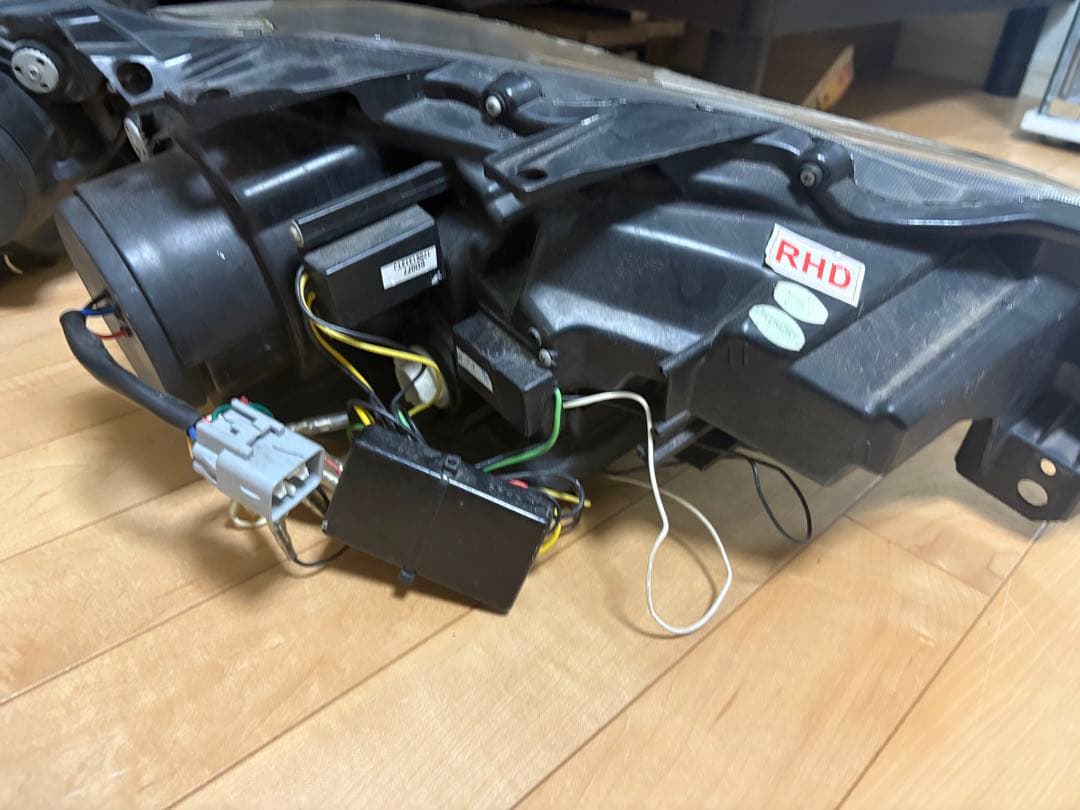 86 ZN6 社外ヘッドライト イカリング