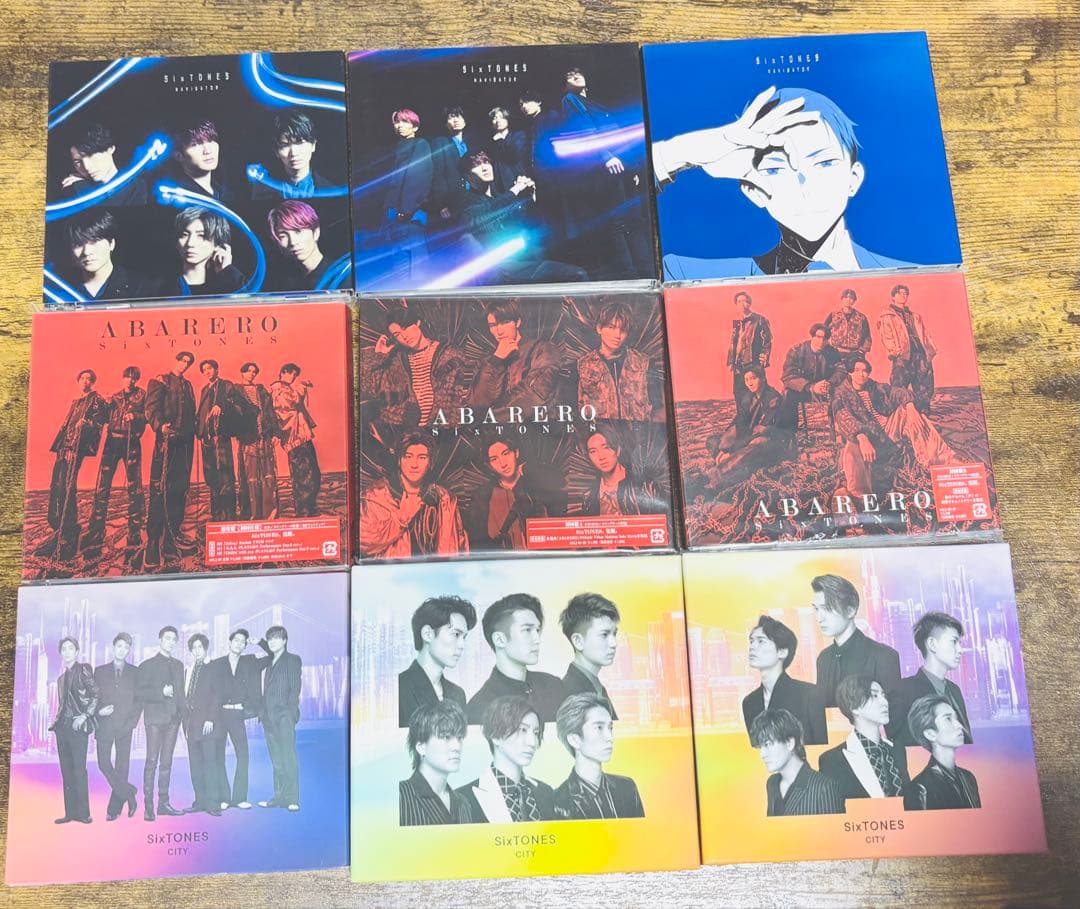 SixTONES CD アルバム シングル まとめ売り