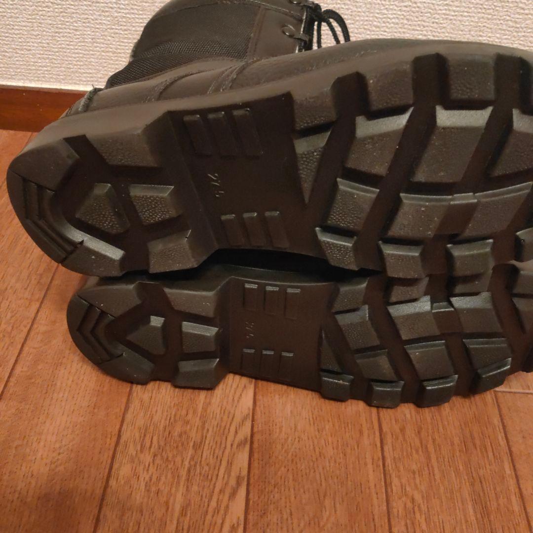 戦人 陸上自衛隊 戦闘靴　半長靴　27.5cm ＥＥＥ　足巾ワイド ミリタリー