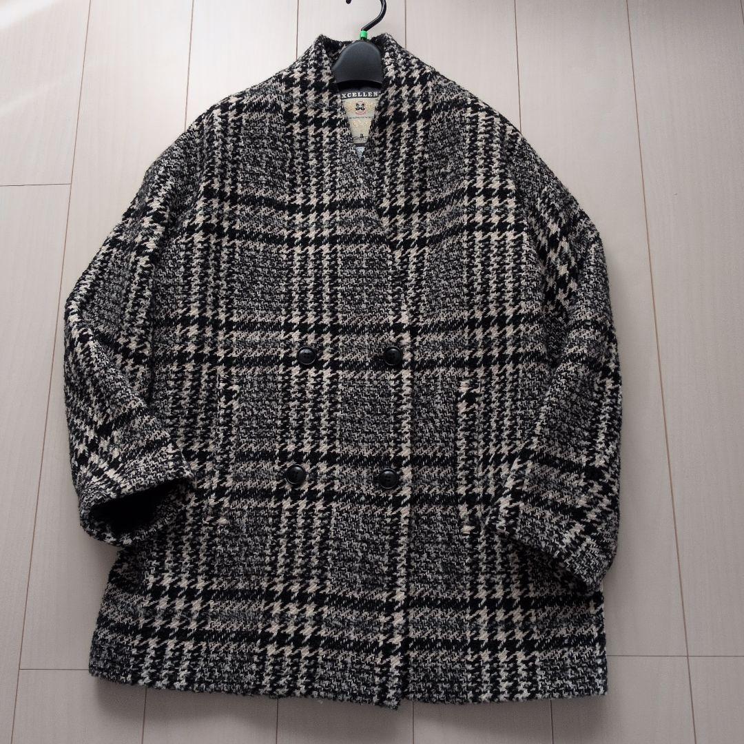 美品★ジャーナルスタンダードレサージュ★ツィードジャケットコート