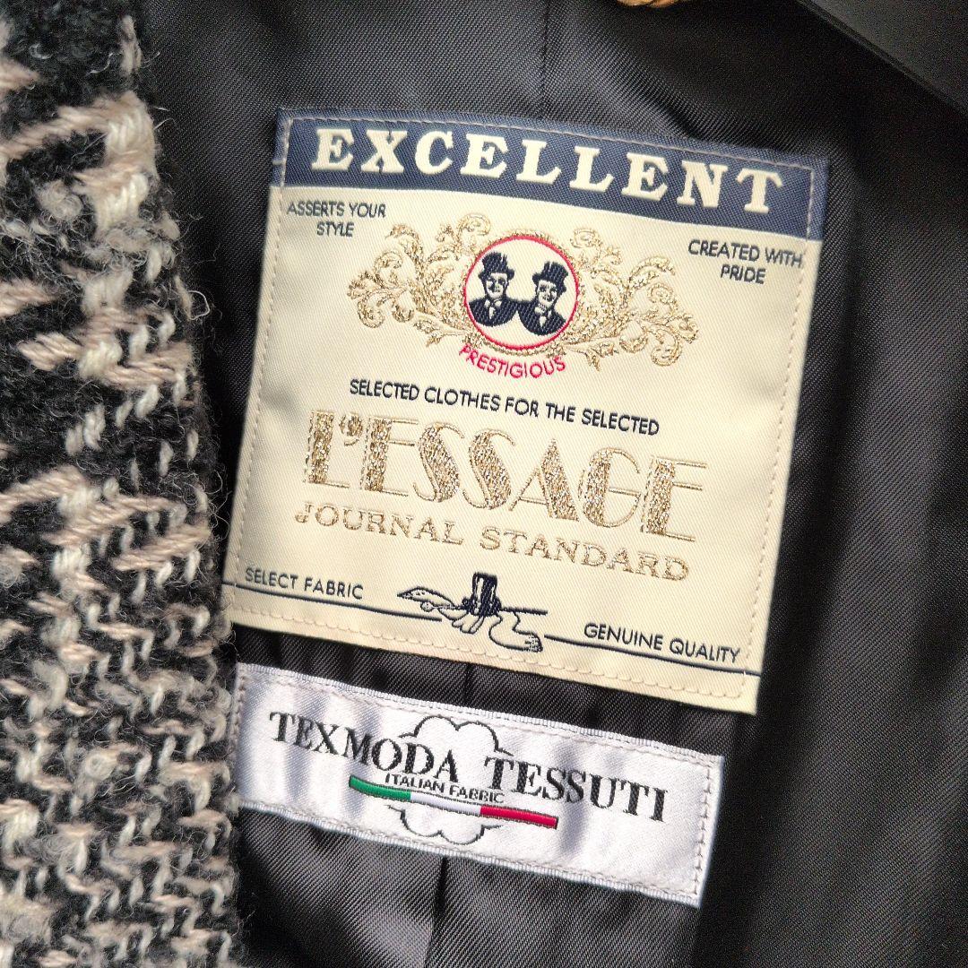 美品★ジャーナルスタンダードレサージュ★ツィードジャケットコート