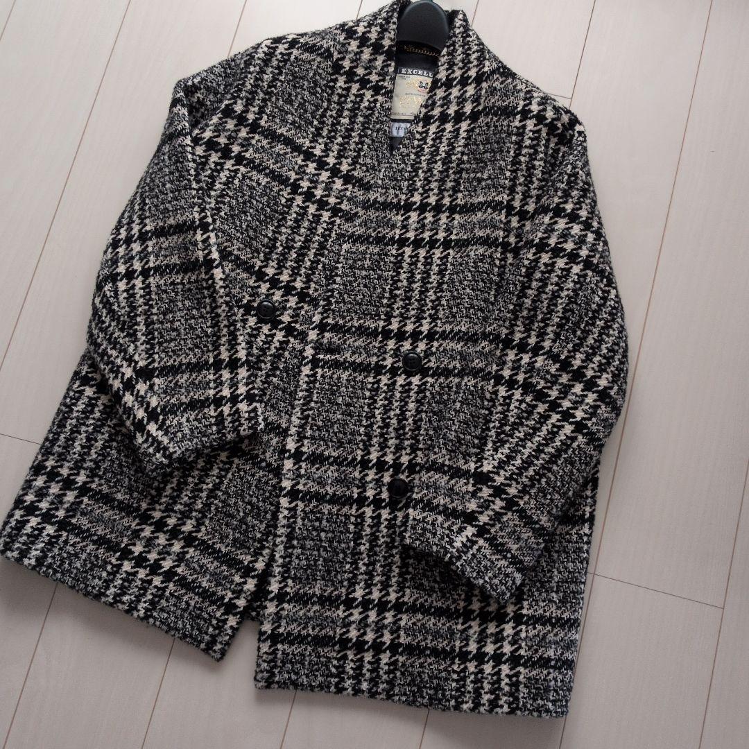 美品★ジャーナルスタンダードレサージュ★ツィードジャケットコート