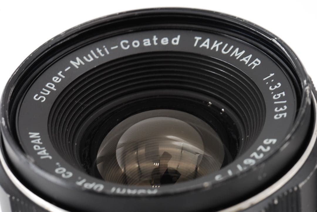 【整備済・美品】Super-Takumar 35mm F3.5/虹色フレア