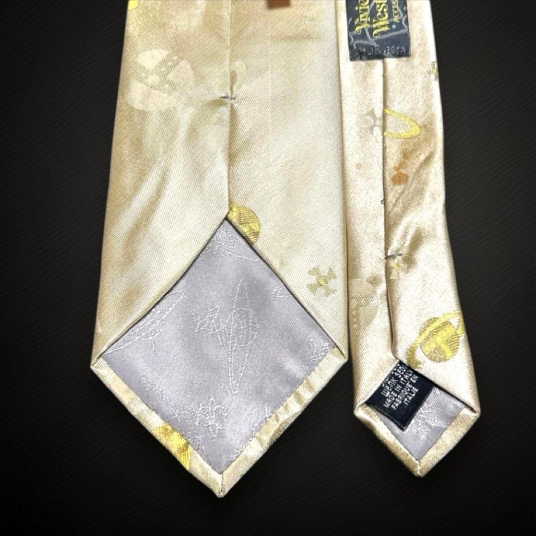 クリーニング済み　世界最高峰　 ヴィヴィアンウエスト　オーブ　 ネクタイ