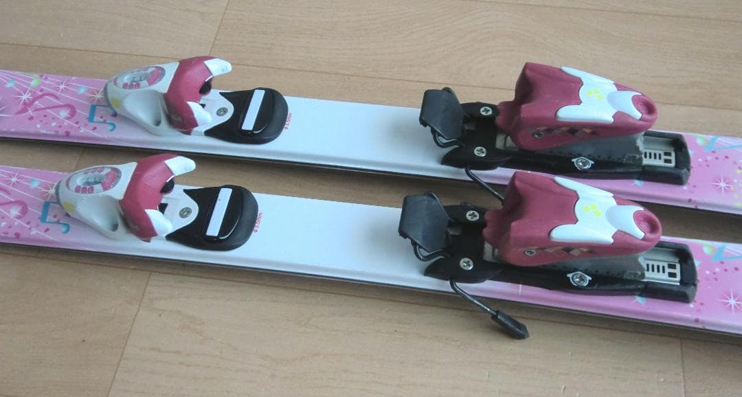■■送料無料■KAZAMA■子供用スキーセット■116/22■WAX■女の子■■