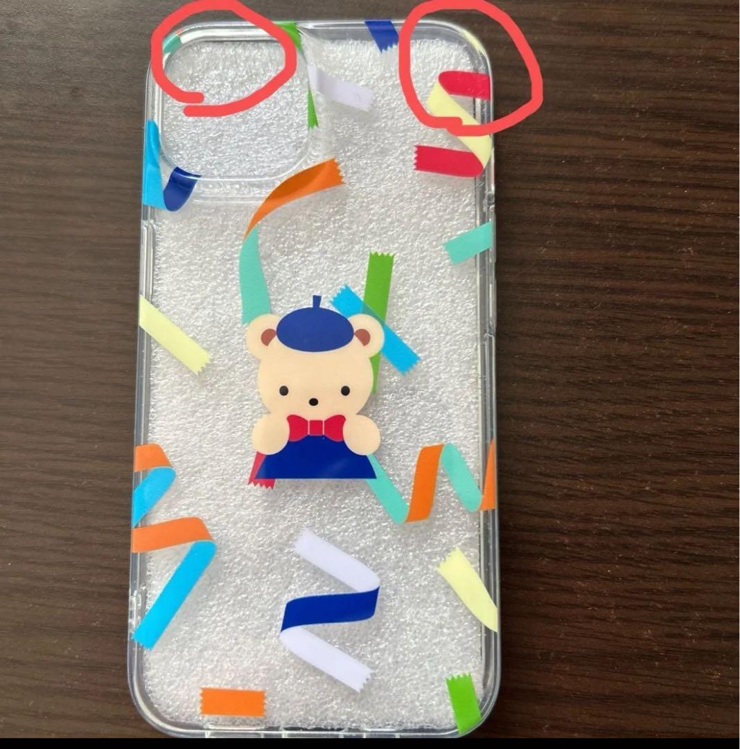 今日のみお値下げ！ファミリア　iPhone13.14ケース　ルクアイーレ限定品