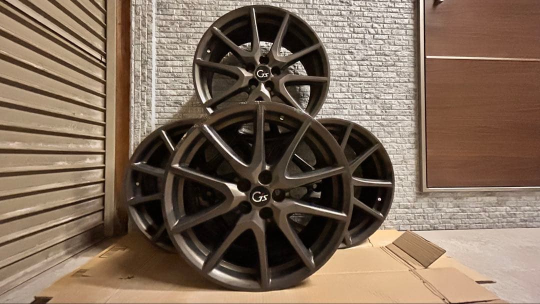 [Taaa]トヨタ プリウス G's純正18インチアルミホイール 4本①