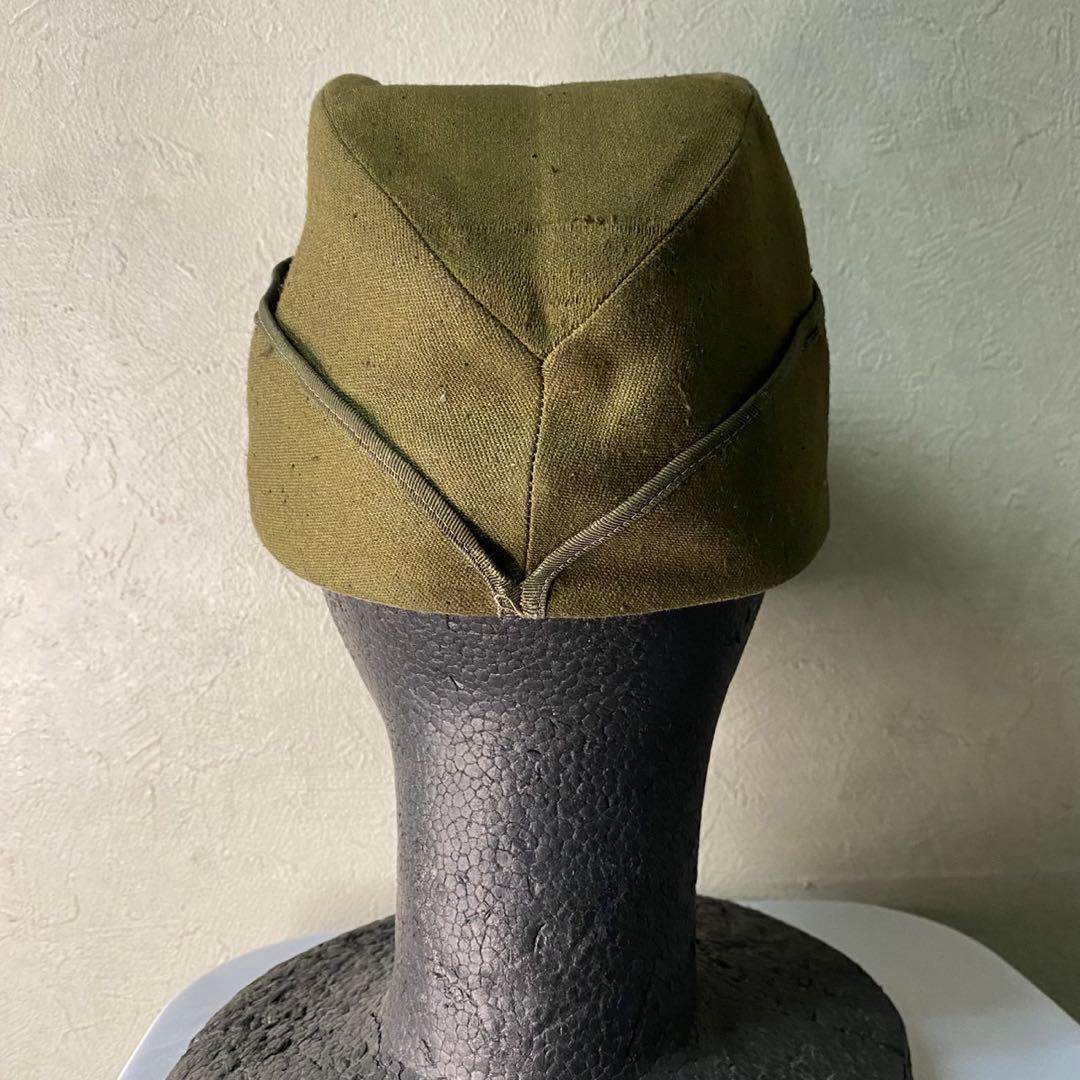 40s 大日本帝国陸軍省　日本陸軍　略帽　国民帽　日本兵　帽子　戦時中 ww2