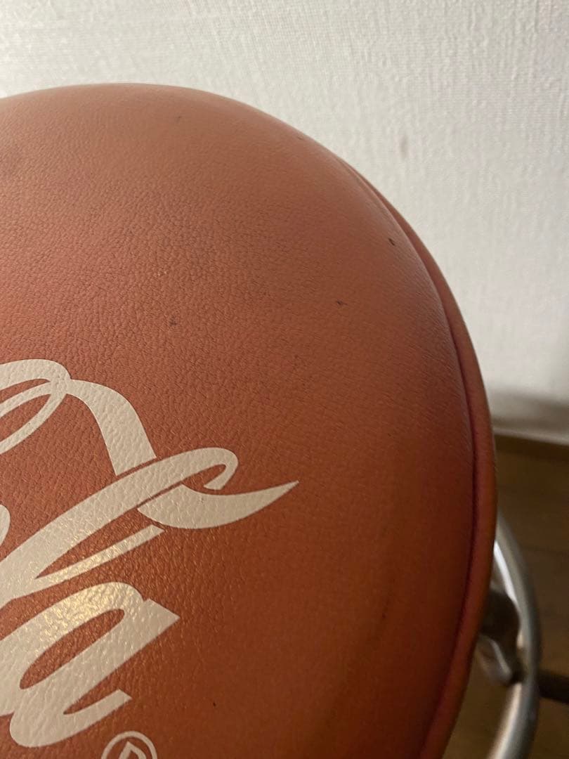 1324❣️コカ・コーラ ハイチェア Cocacola 回転椅子