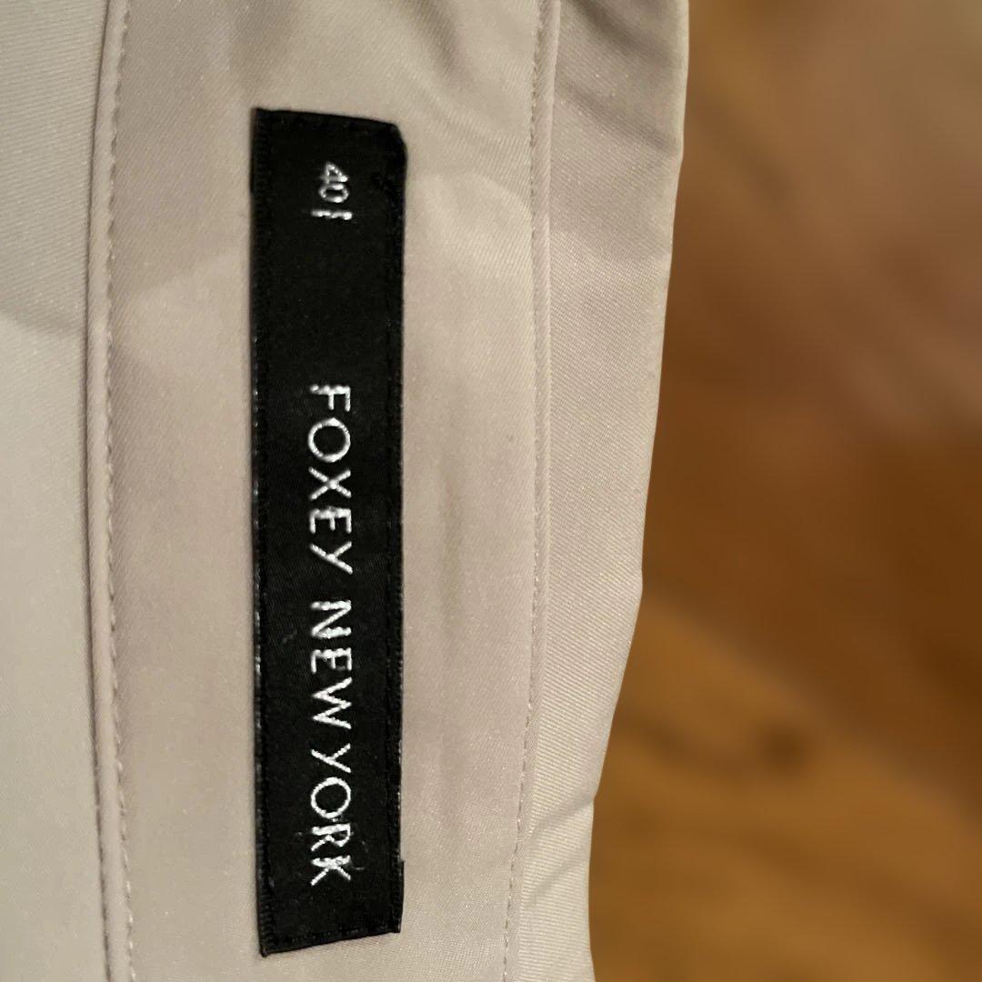 FOXEY new york ベージュ トレンチコート 40サイズ