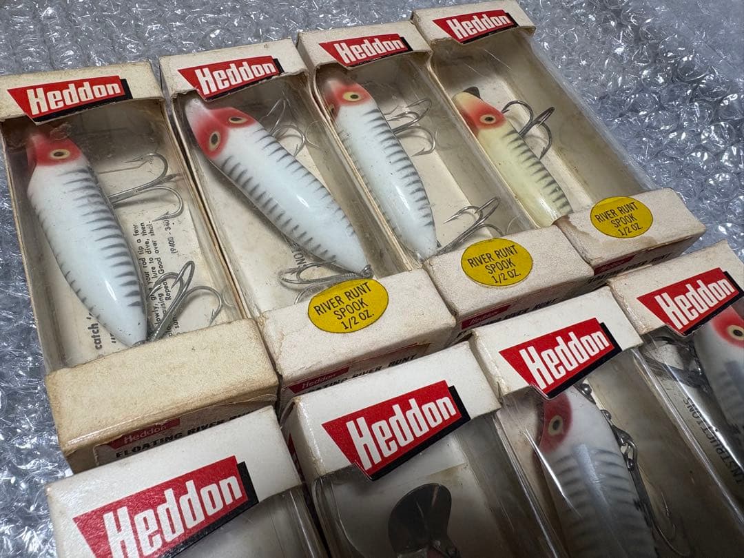 オールドヘドン　販売店用　リバーラントスプーク　超希少　12個セット　NIB