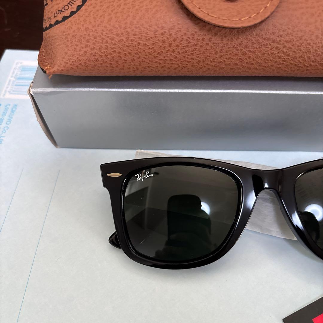 Ray-Ban Wayfarer サングラス ブラック　最終値下げ
