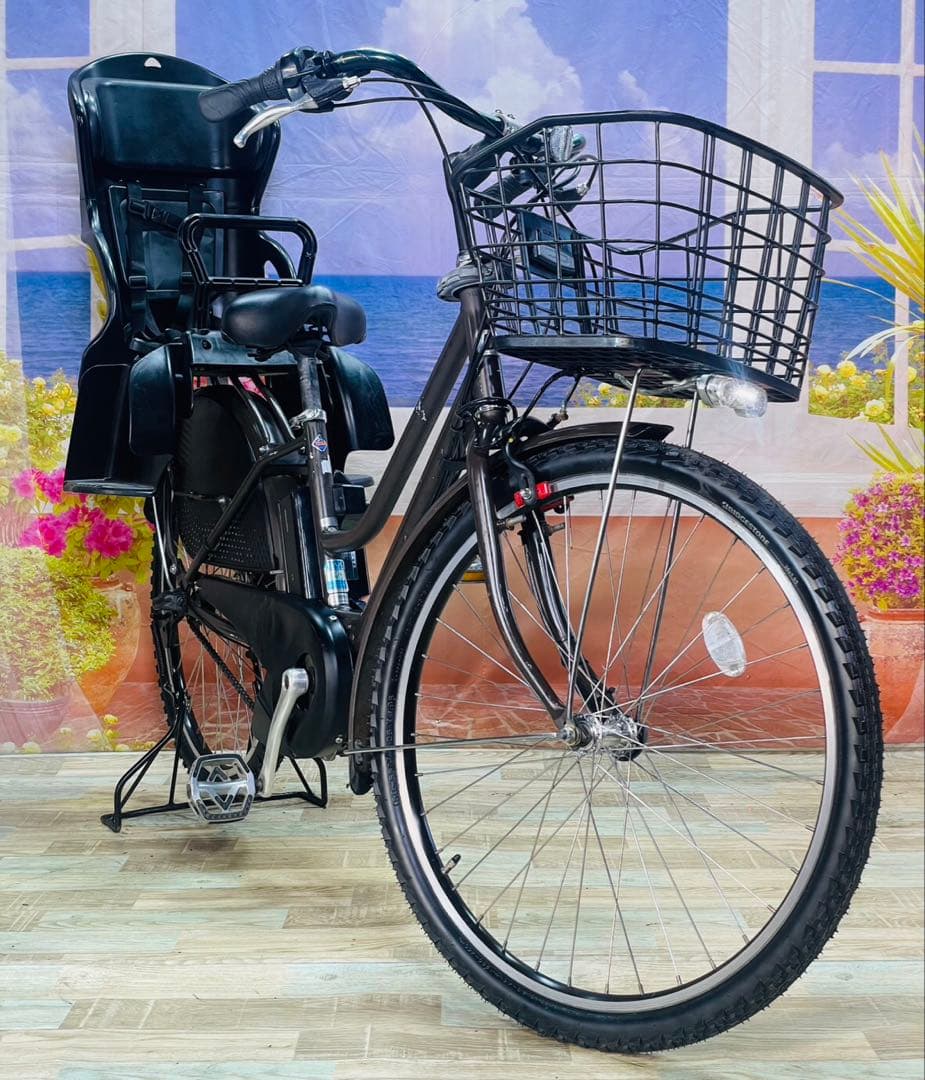 HYDEE！26インチ⭐️ハイディー！ブリヂストン子供乗せ電動自転車Y3427