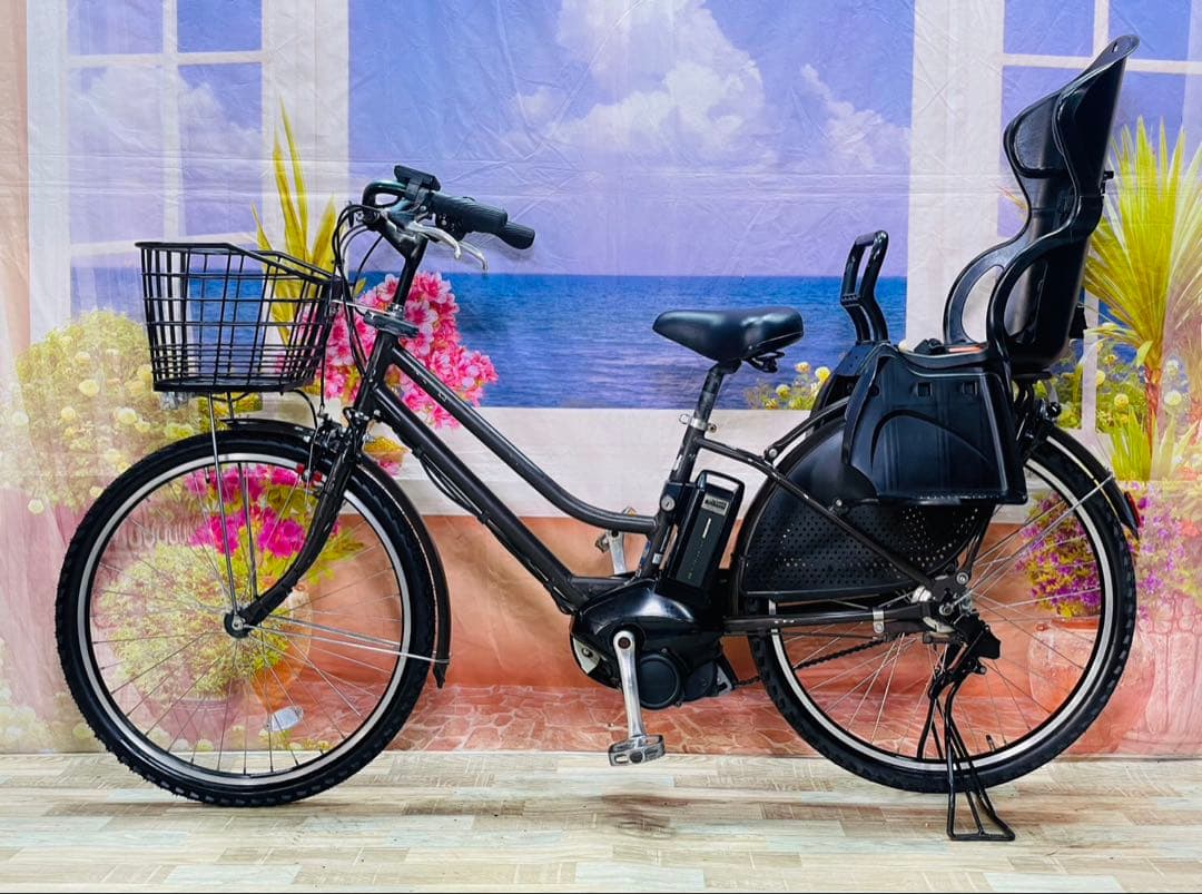HYDEE！26インチ⭐️ハイディー！ブリヂストン子供乗せ電動自転車Y3427