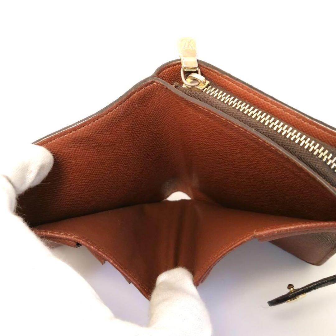 たぬきち　LOUIS VUITTON モノグラム コンパクトジップ　財布