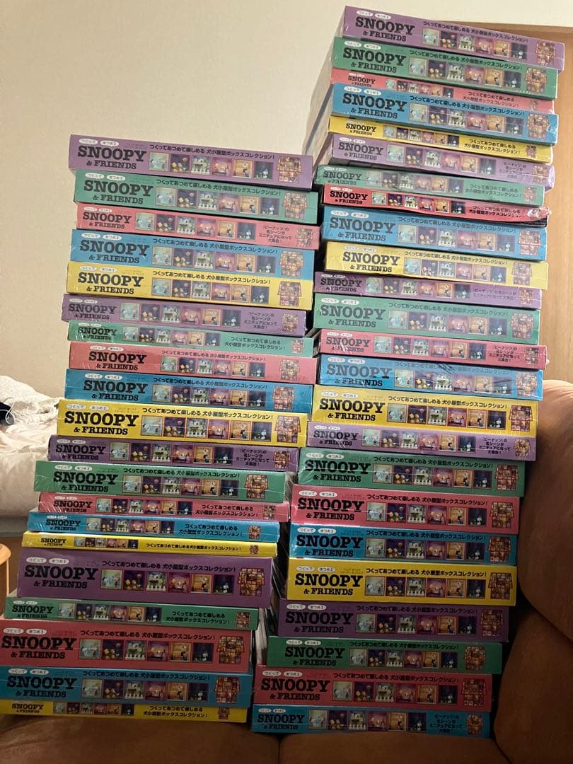 ディアゴスティーニつくってあつめるスヌーピー&フレンズ17〜70号