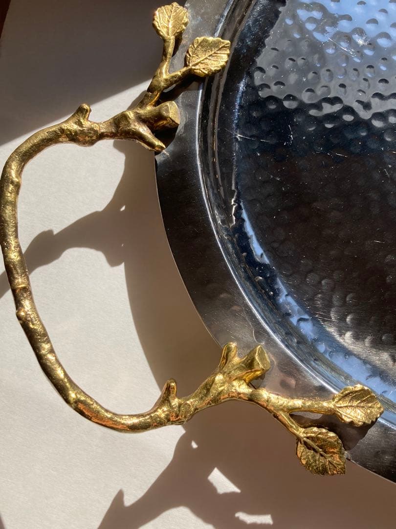 【新品未使用】Bernardo Bellini シルバー トレー お盆