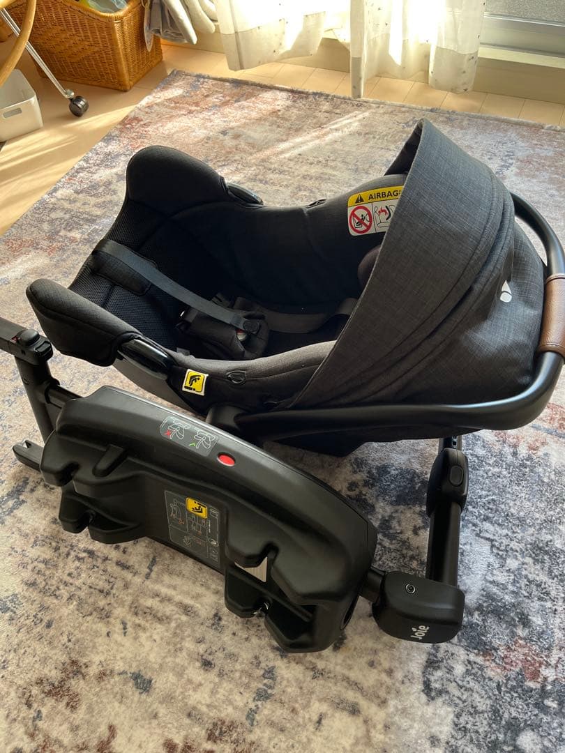 格安Joie ベビーシート ISOFIX対応 大きな日よけ付き