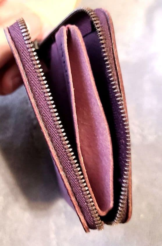 セオ 美品　SYRINX HITOE L-zip S Velluto