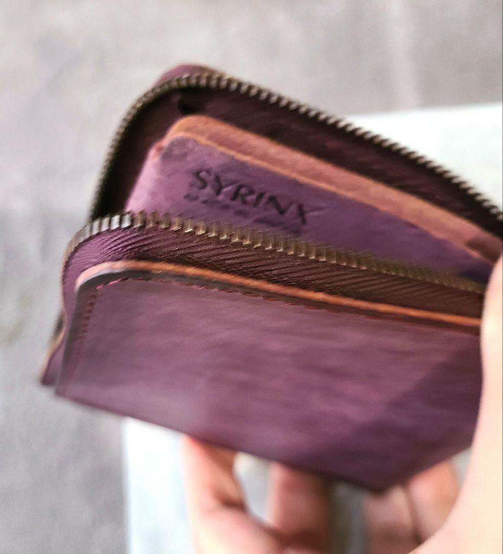 セオ 美品　SYRINX HITOE L-zip S Velluto