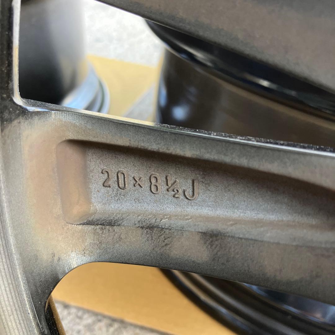 レクサスLS500純正20インチホイールセットオプションスパッタリングホイール