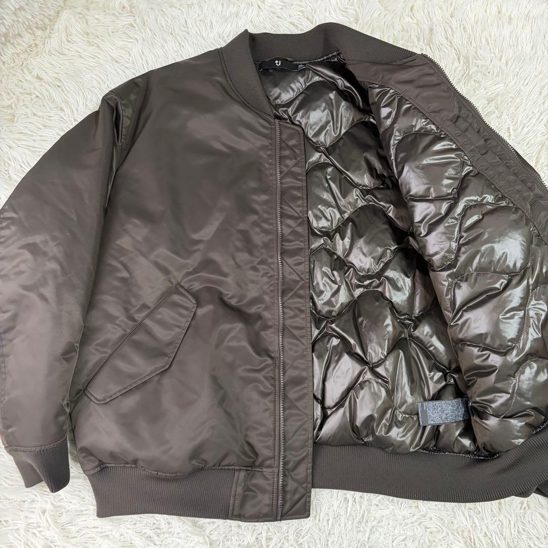 【極美品】UNIQLO +J ハイブリッドダウンオーバーサイズMA-1 3XL