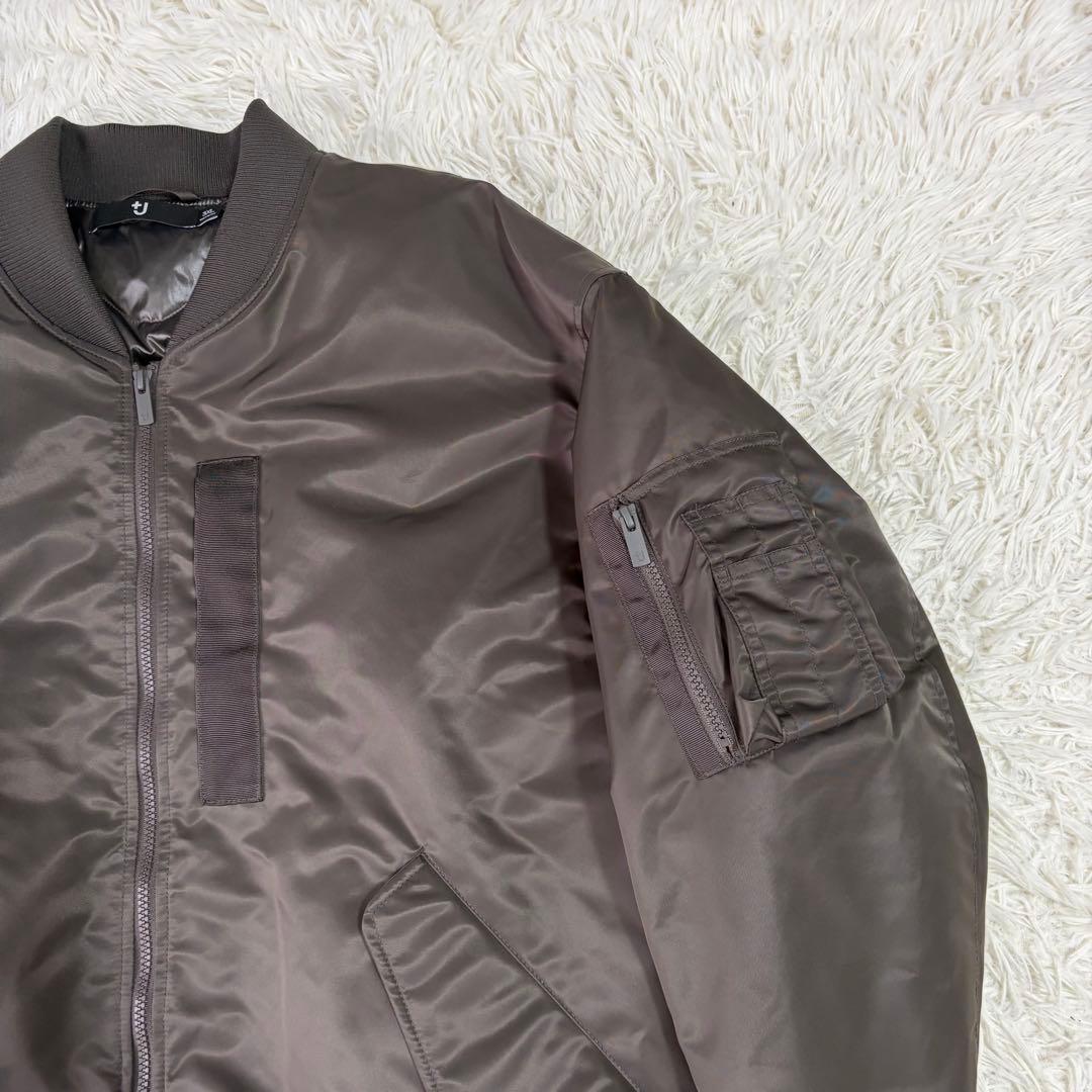 【極美品】UNIQLO +J ハイブリッドダウンオーバーサイズMA-1 3XL