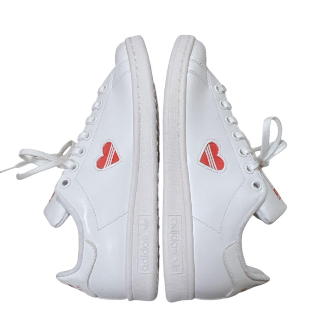 極美品✨ アディダス スタンスミス （24㌢） スニーカー ハート ホワイト ♡