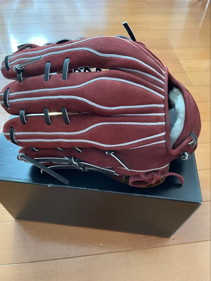 硬式 アシックスasics オーダーグローブ外野手用 ヌバック