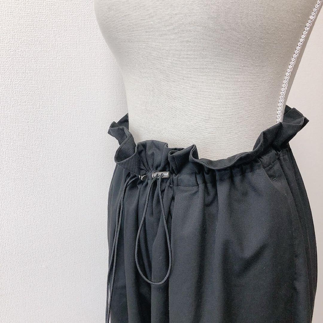 JOURNAL STANDARD LUXE★TRツイル ドロストパンツ★ブラック