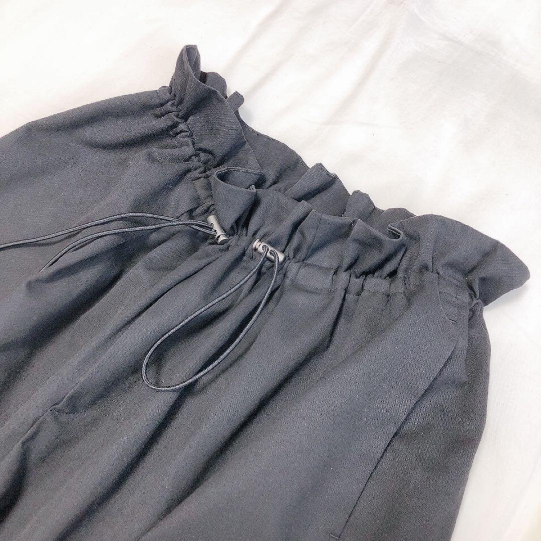 JOURNAL STANDARD LUXE★TRツイル ドロストパンツ★ブラック