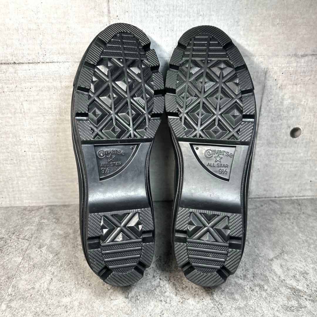 ほぼ新品【CONVERSE ALL STAR】チャンクローファー/厚底/完売/黒
