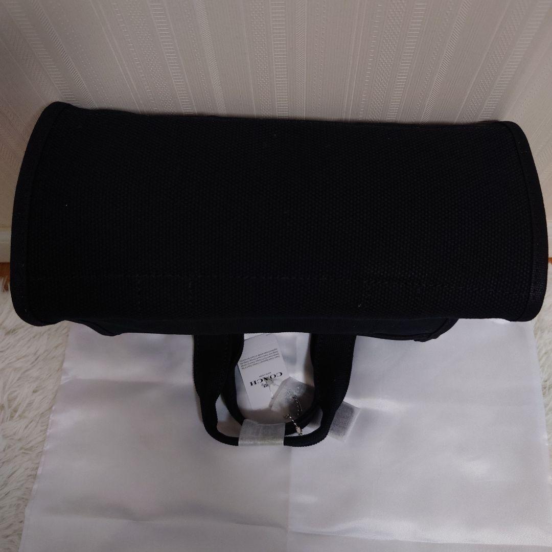 ✨COACH ✨新品ブラックトートショルダーストラップ付きバッグCP164‼️