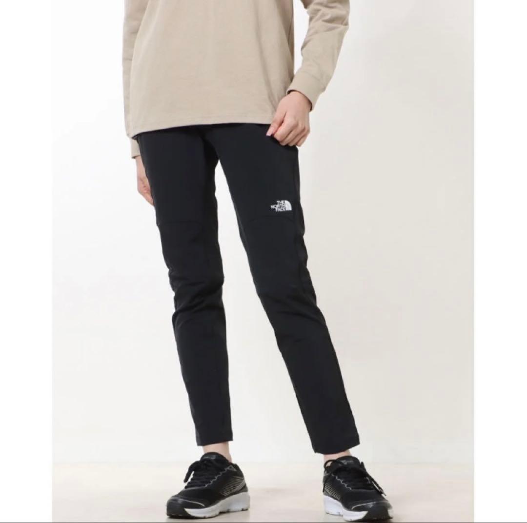 レディース ノースフェイス アルパインライトパンツ 黒 S きれいめアウトドア