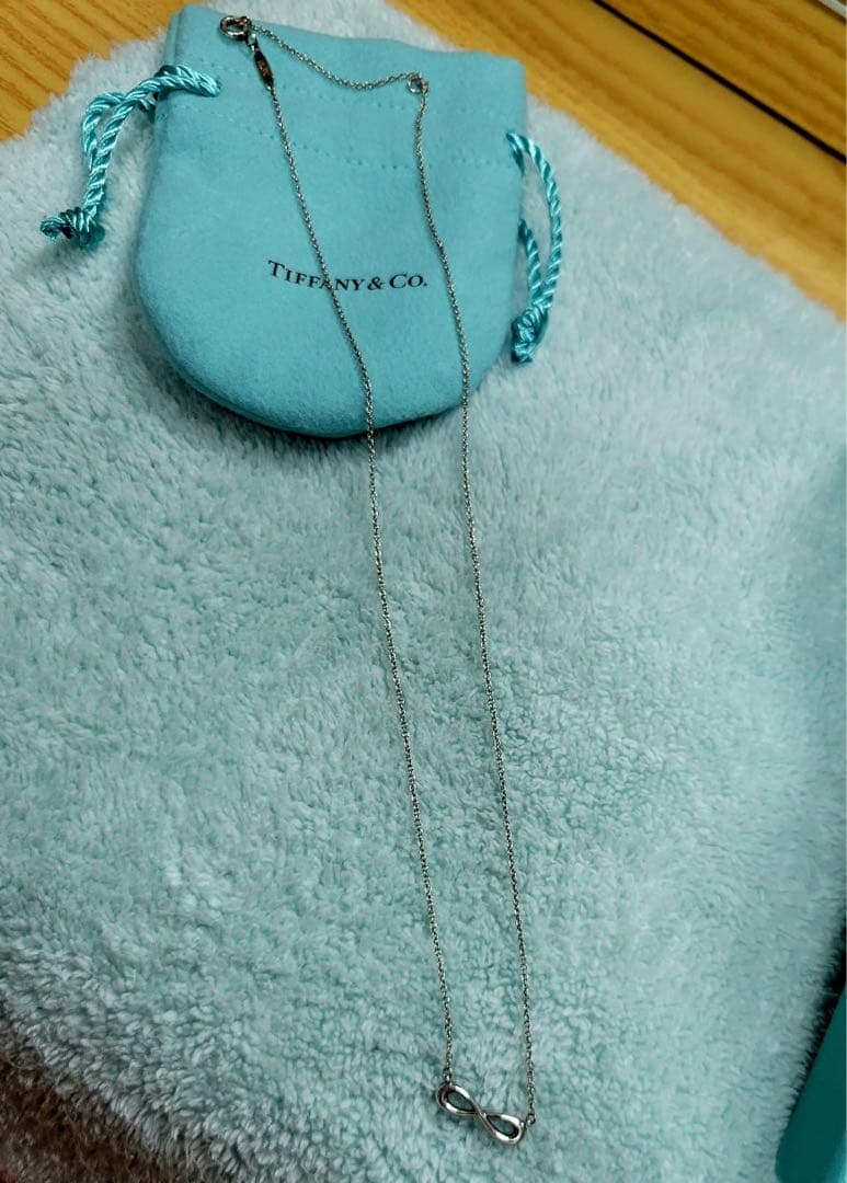Tiffany & Co. インフィニティ ネックレス 箱・付属品付 美品