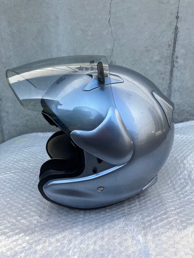 除菌消臭済　Arai ジェットヘルメット　MZ-F 57-58cm シルバー