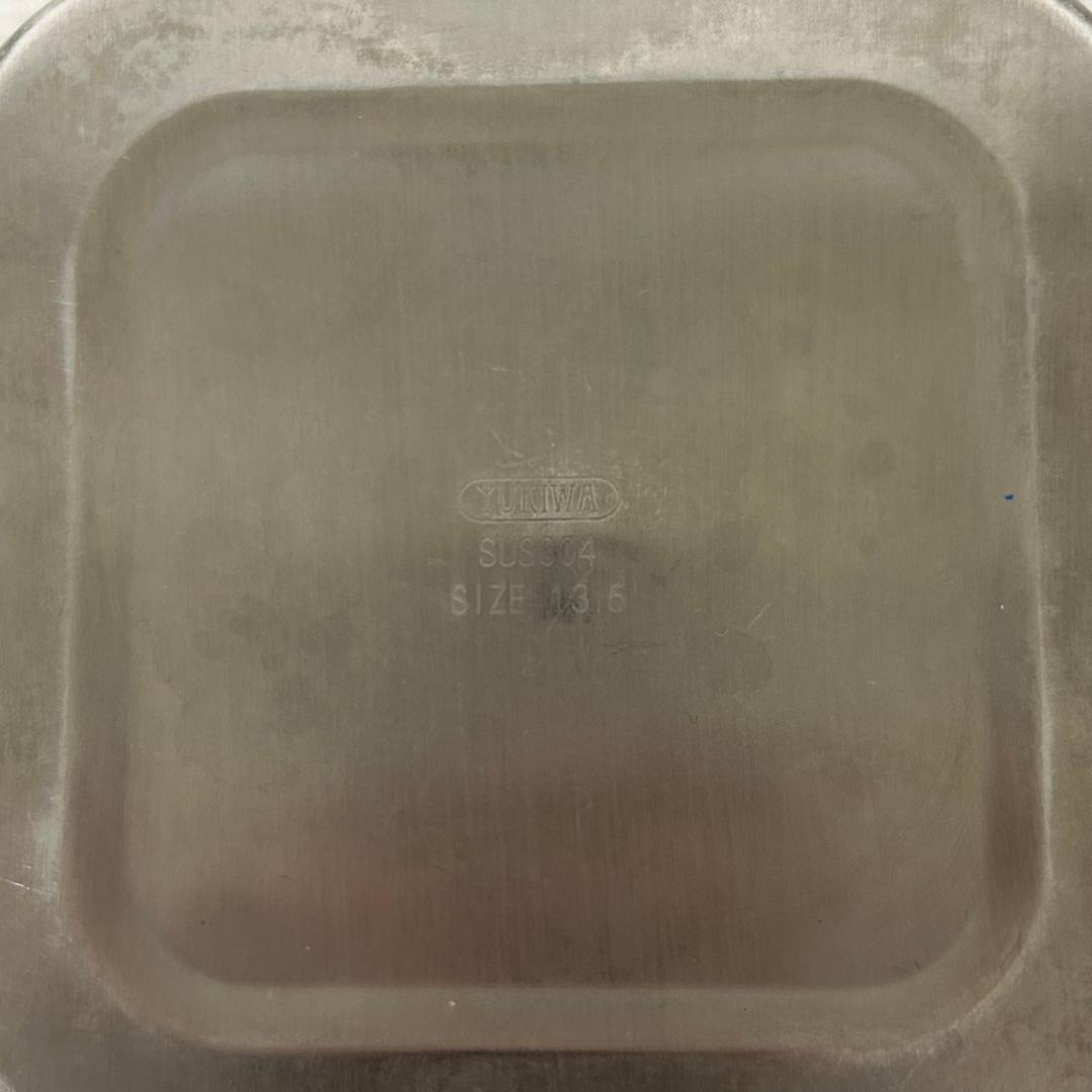 【ユキワ】 角キッチンポット 【仔犬印】 バターポット ６個セット N0615