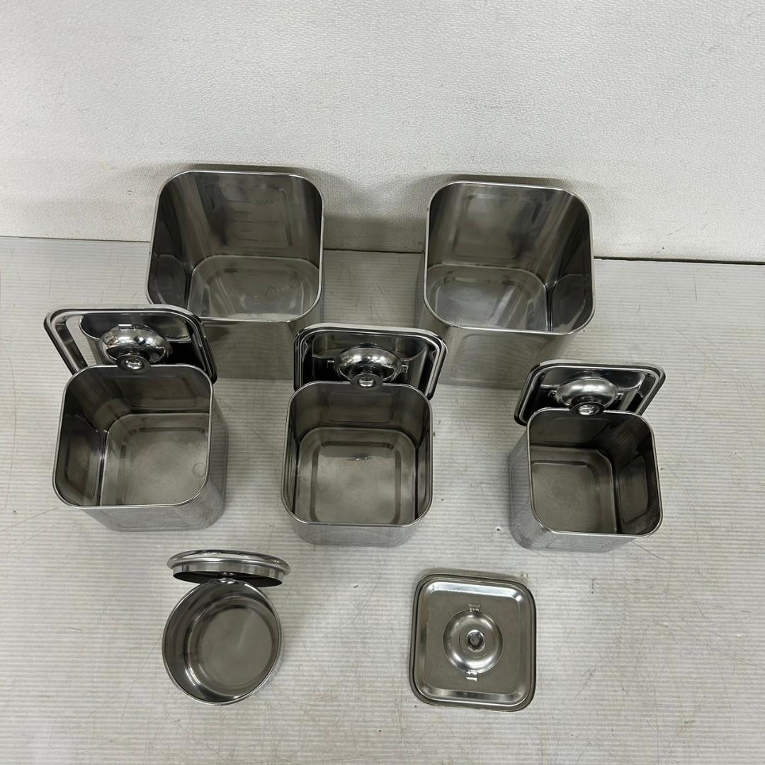 【ユキワ】 角キッチンポット 【仔犬印】 バターポット ６個セット N0615