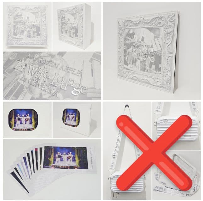 Mrs. GREEN APPLE ホワイトラウンジ 非売品特典付き初回限定BOX