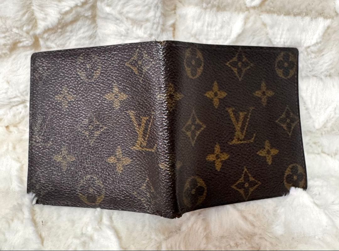 ルイヴィトン ポルトフォイユ マルコ 2つ折り財布 メンズ 男性用 モノグラム