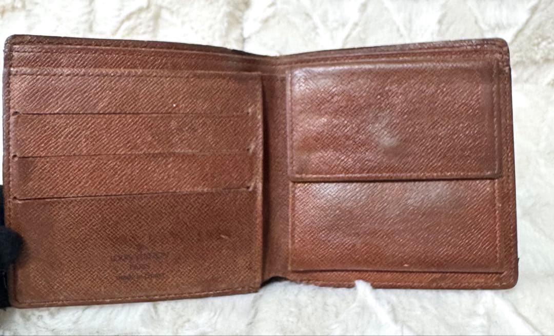 ルイヴィトン ポルトフォイユ マルコ 2つ折り財布 メンズ 男性用 モノグラム