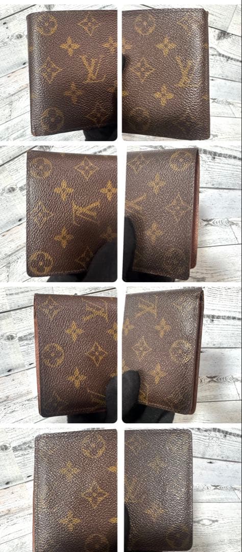 ルイヴィトン ポルトフォイユ マルコ 2つ折り財布 メンズ 男性用 モノグラム