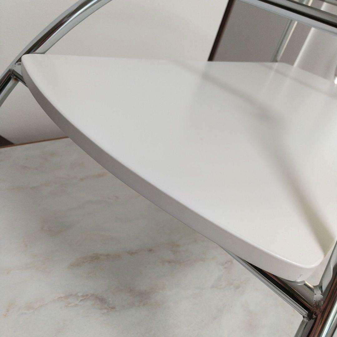 【 美品 】ニトリ 楕円形ガラスセンターテーブル